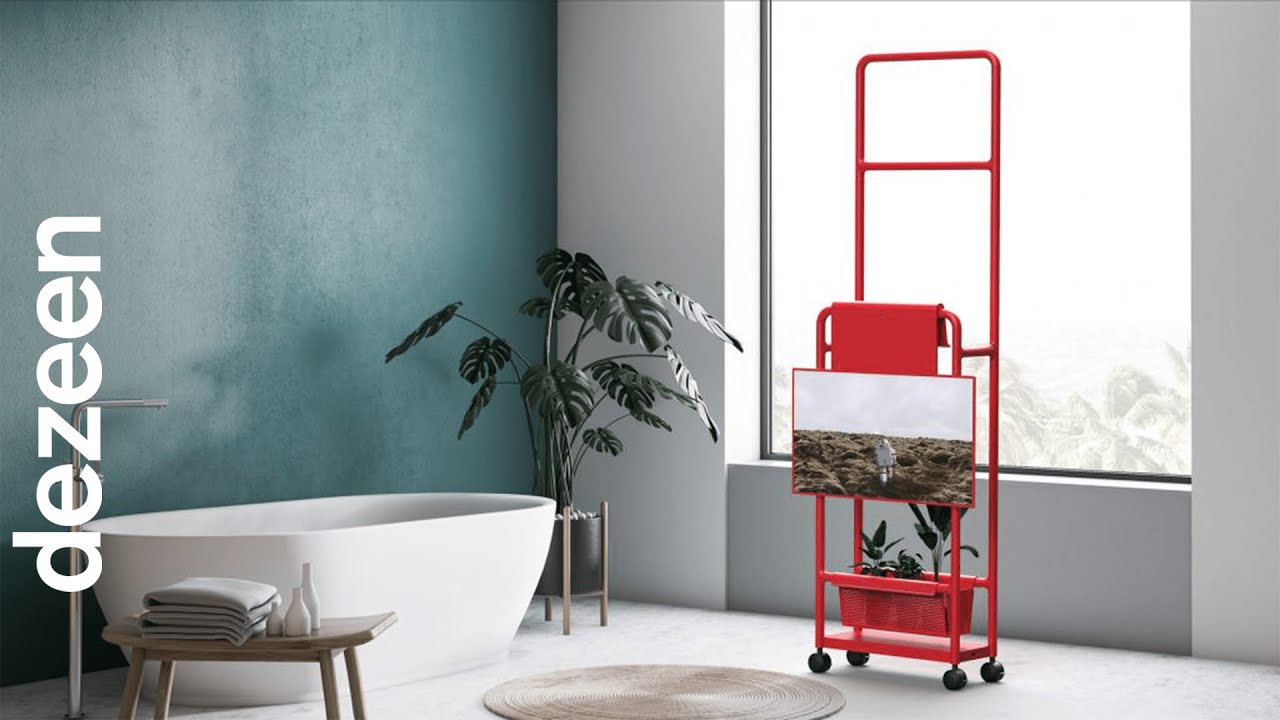 Yunchik Lee and Bomi Kim design trolley with reconfigurable OLED display | Dezeen