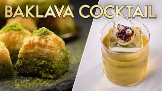 Baklava Punch Cocktail | Foodpairing with Chef Rudakova