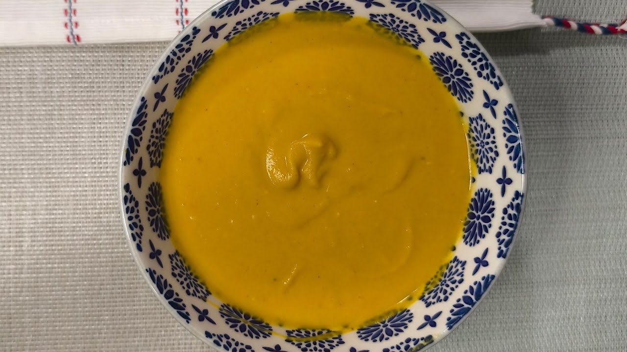 CREMA DE CALABAZA Y ZANAHORIA