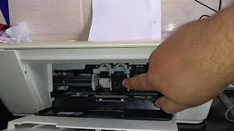 Como fazer a impressora funcionar só com o cartucho preto?