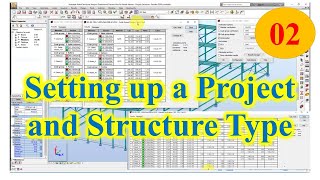 How to Setting up a Project and Structure Type Part02