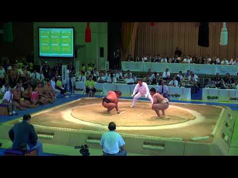 2017年 相撲 団体 決勝トーナメント 鳥取城北×愛工大名電 2