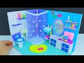 DIY Miniature Dollhouse Frozen Bathroom