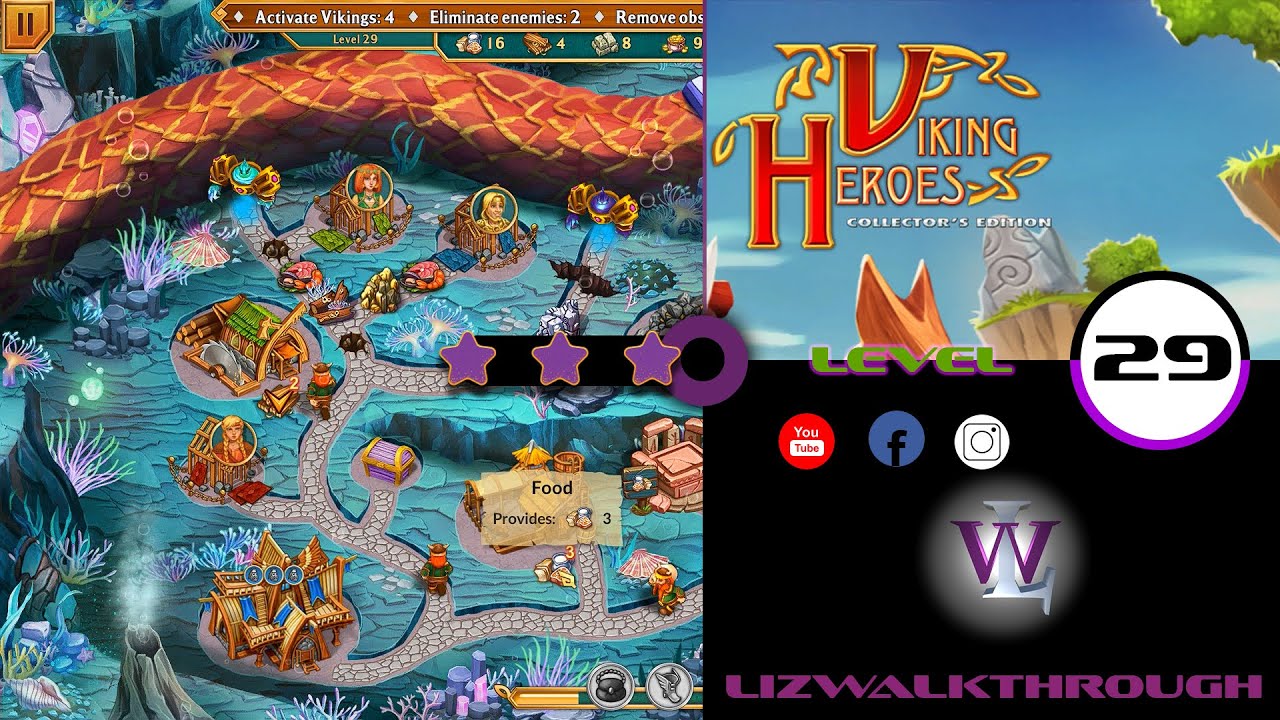 Viking Heroes - Level 29 Walkthrough