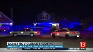 Domestic violence shooting 6pm