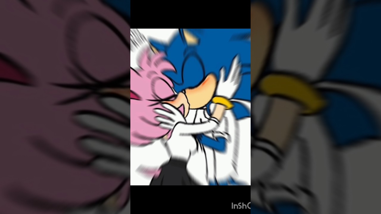 Sonic x Amy Anime love images of sonamy
