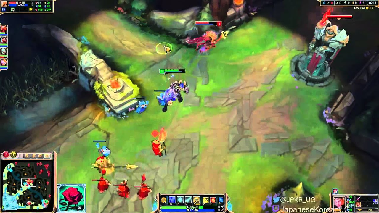 Jayce vs Azir(Lv2 Kill)