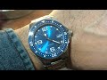 Bliger Hydroconquest Homage Blue Dial