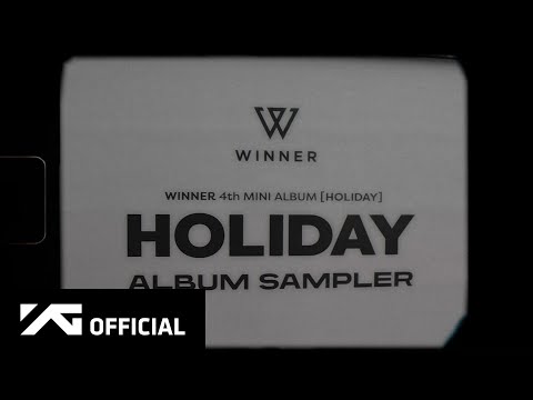 WINNER - 4th MINI ALBUM [HOLIDAY] SAMPLER