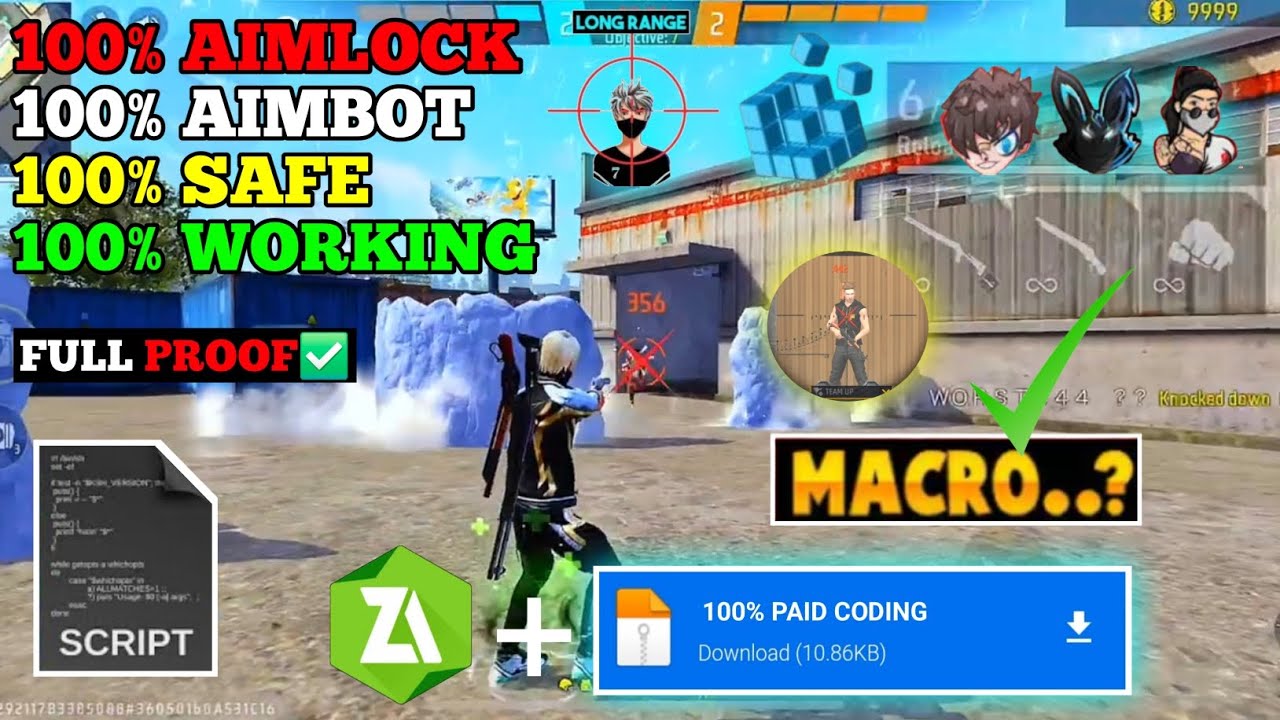 Free Fire Auto Headshot Config File🎯🌠 Macro Aimbot + No Recoil Regedit ‼️ Antiban VIP Script 👽