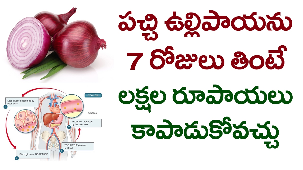 AMAZING Benefits of Eating Raw ONIONS Health Tips in Telugu VTube Telugu YouTube