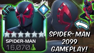 6 Star Spider-Man 2099 First Look Gameplay - Utility Noodle - Marvel Contest of Champions