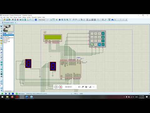 Vending Machine in AVR and Proteus