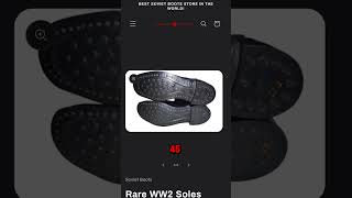 Rare Soviet Boots Large Sizes In Stock