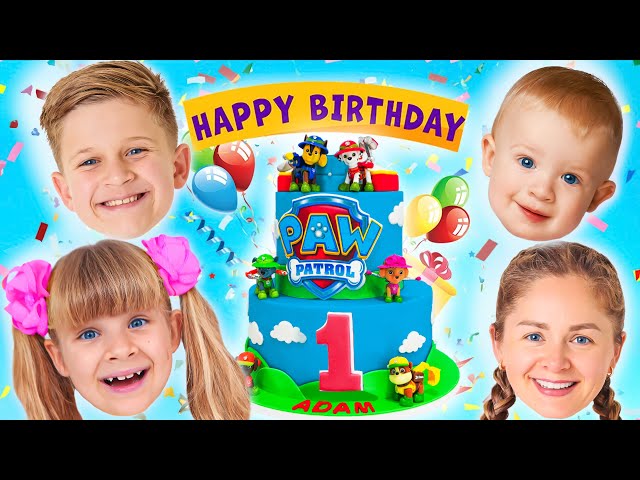 Baby Adam's 1st Birthday - Kids Birthday party! class=