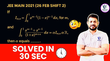 JEE Main 2021 | Advanced Integration Question Solved In 30 Sec | Maths With Vishal