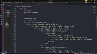 Base HTML &amp; Template Inheritance in Django | Django Tutorial for Beginners