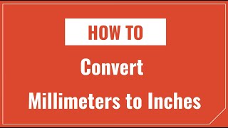 Kejser Asien Ælte Inches to mm Conversion (Inches To Millimeters) - Inch Calculator