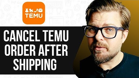 How to Cancel TEMU ORDER After Shipping  -2025 |