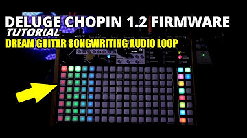 How Turn Deluge to Your Dream Guitar Audio Loop Songwriting Box and //1.2 Firmware Deluge Tutorial