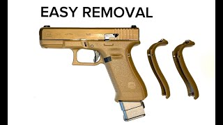 How to REMOVE backstrap on a GLOCK | BEST WAY