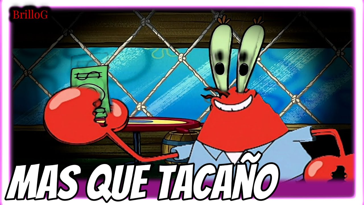 El verdadero villano de Bob Esponja 🦀💰 Don Cangrejo  Sus peores acciones
