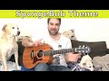 Fingerstyle Tutorial: SpongeBob Ending Theme - Guitar Lesson w/ TAB