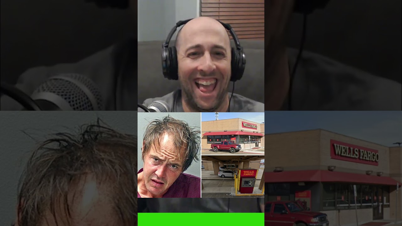 Bank Robber's Hilarious Mugshot 