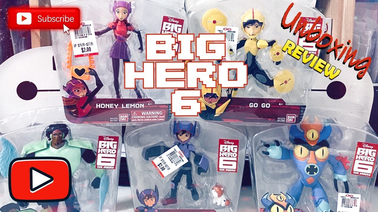 Unboxing $2 Big Hero 6 Toys!