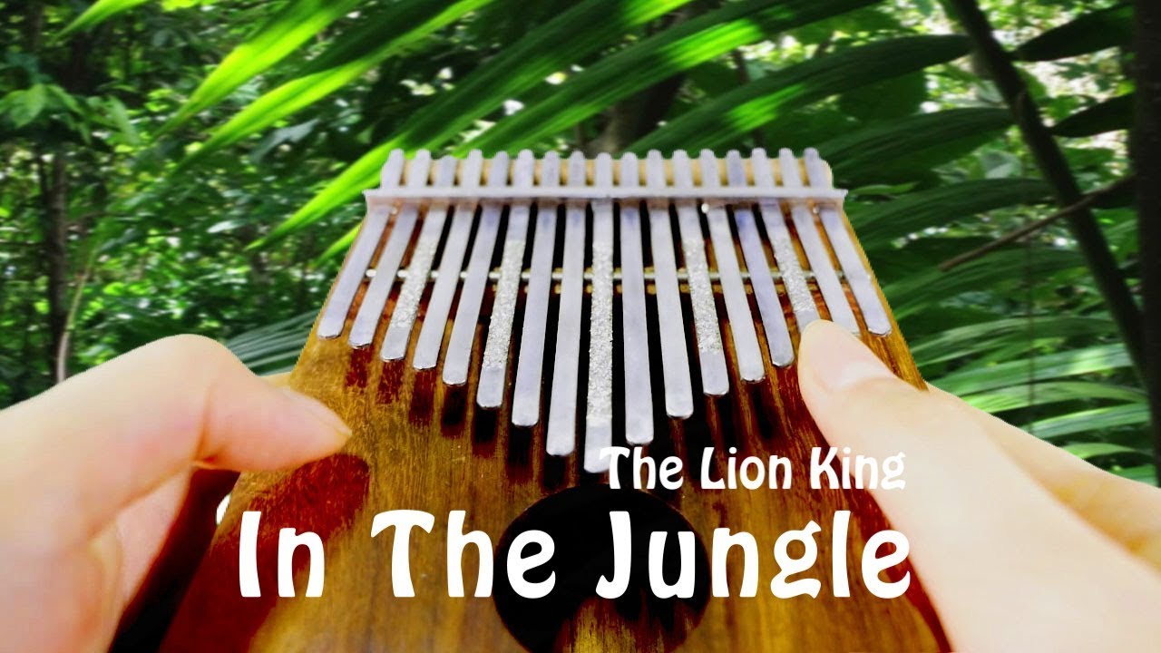 [Relaxing Disney] In The Jungle, The Lion King l 라이온킹 - Kalimba l 칼림바 ...