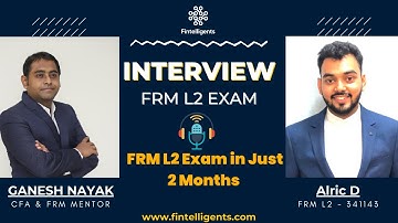 How Alric D Prepared for and Passed the FRM L2 Exam in Just 2 Months | WhatsApp +919819137880 | #frm