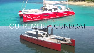 Gunboat vs Outremer Catamaran Battle!