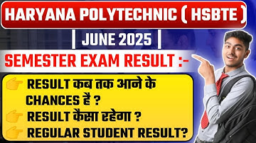 Hsbte Semester Exam Result Update ll May June 2025 Semester Exam Result
