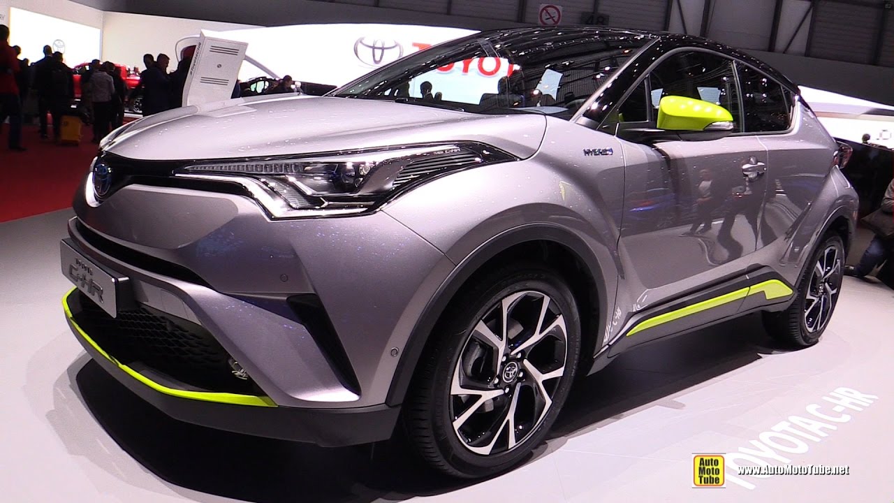 2017 Toyota C-HR Hybrid - Exterior and Interior Walkaround - 2017