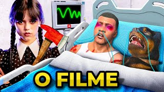 O FILME: GTA 5 TENTANDO SOBREVIVER À WANDINHA! (Chop/Franklin/Michael/Trevor)