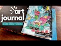 art journal | playing with Art By Marlene products