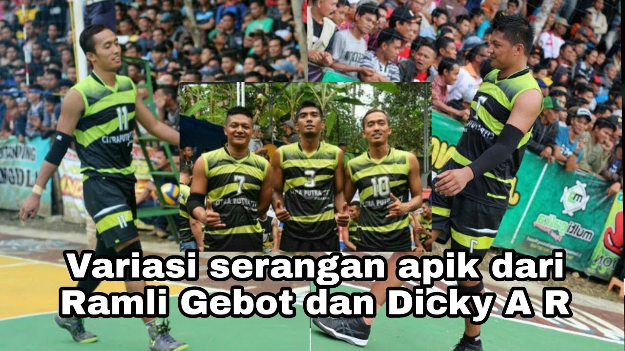 VARIASI SERANGAN BOLA VOLI APIK DARI RAMLI GEBOT DAN DICKY A R YouTube VARIASI SERANGAN BOLA VOLI APIK DARI RAMLI GEBOT DAN DICKY A R YouTube