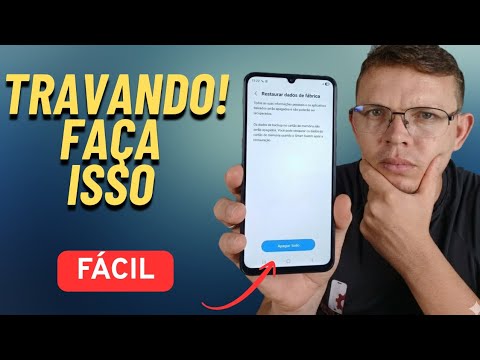 Galaxy A06 LENTO e TRAVANDO? como formatar e limpar tudo! Jeito FÁCIL.