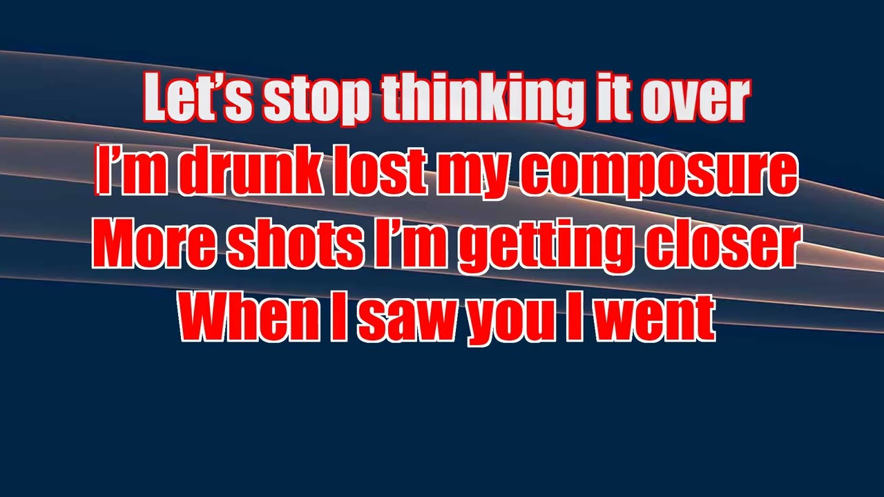 Alimish Oooh La La (karaoke) (by request)