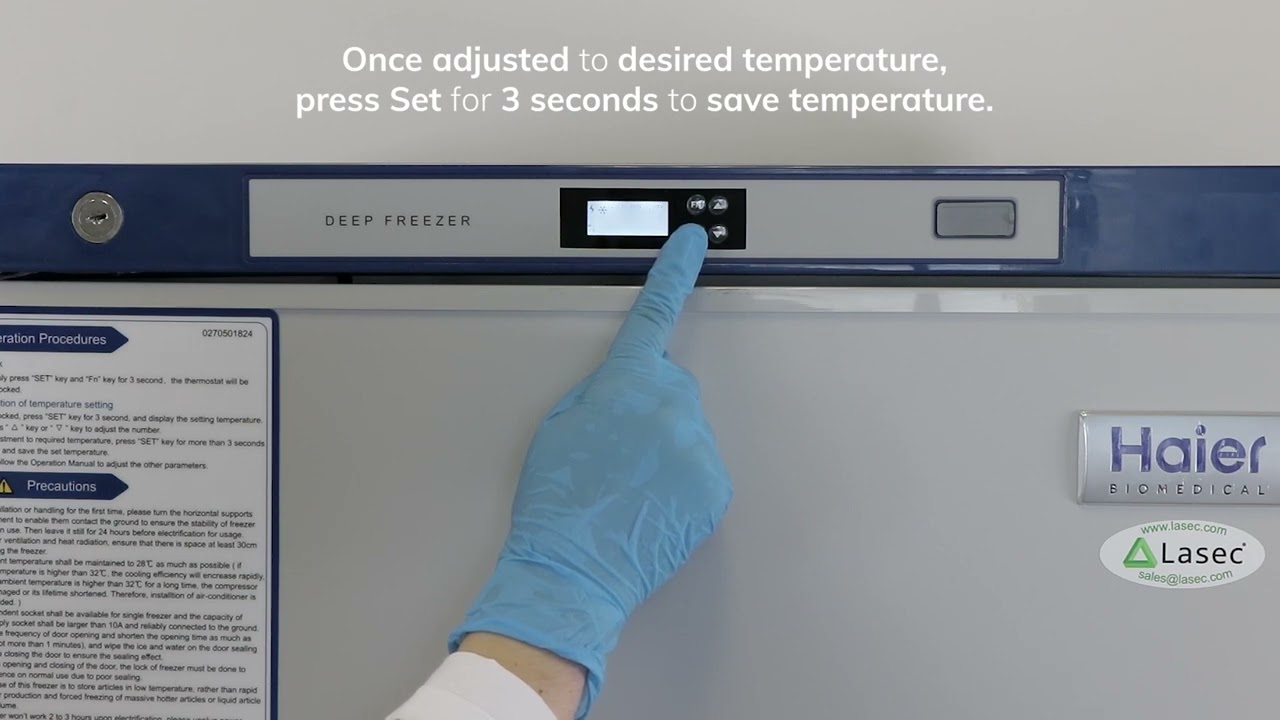 Haier DW-40L262 Freezer from Lasec® - YouTube