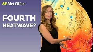 08/08/25 - Increasing temperatures - Met Office weather forecast UK