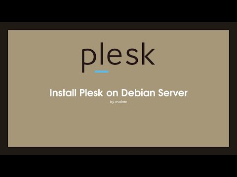 Install Plesk on Debian Server (AutoInstall)