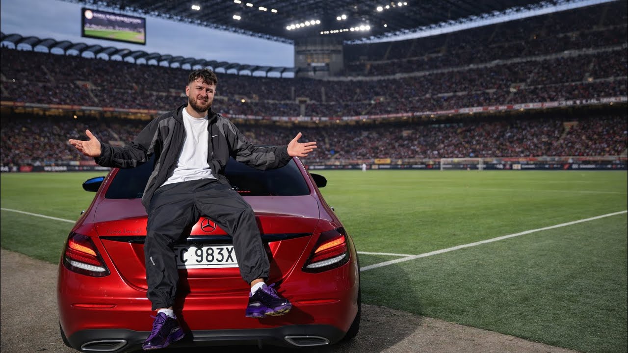 CON LA MACCHINA ALLO STADIO !!!! Vlog partita !!! 