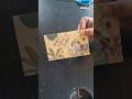 Money envelope using an old wedding card #diy#envelope#envelopemaking#envelopeformoney #telugushorts