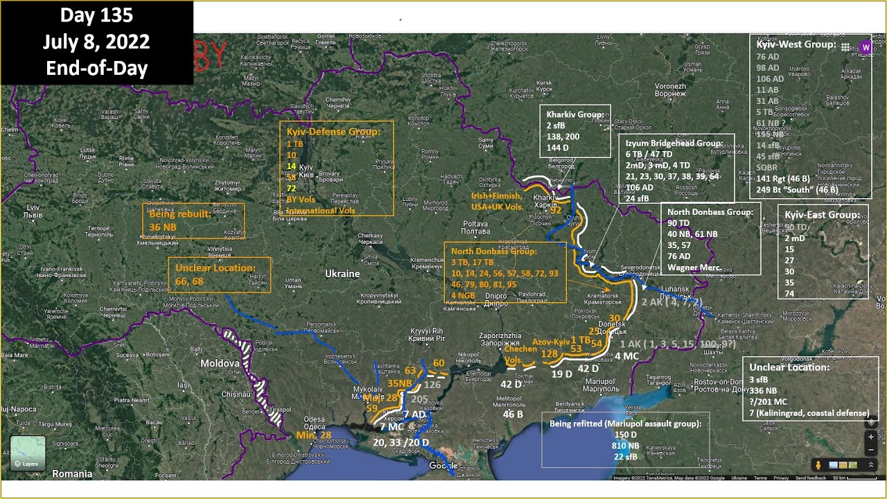 Ukraine: military situation update with maps, July 8, 2022