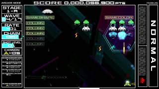 Steam版『スペースインベーダー エクストリーム』“BGM一体型効果音”を紹介するプレイ映像