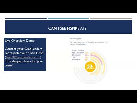 nSpire AI Webinar by GradLeaders