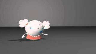 3DS Max girl skip cycle