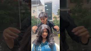 New Hair cut Happy client support karo 😎bhai ko #reels #haircut #trending #200million_views #reels