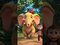 a  elephant dancing 🐘 #cartoon #funny #nurseryrhymes #elephant
